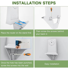 Wall Mount Bracket for Starlink Gen 2 Router - T-Launch