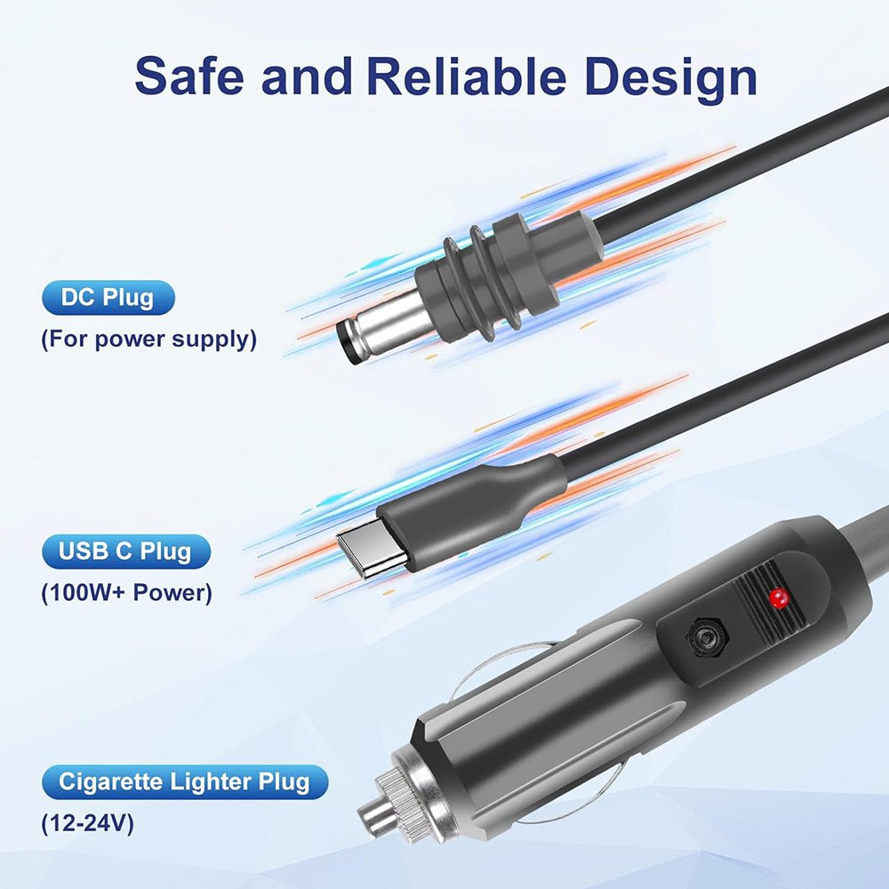 Waterproof 3-in-1 Charging Cable for Starlink Mini - T-Launch