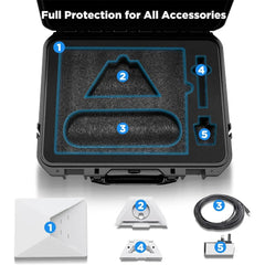 Waterproof Hard Carrying Case for Starlink Mini Kit and Accessories - T-Launch