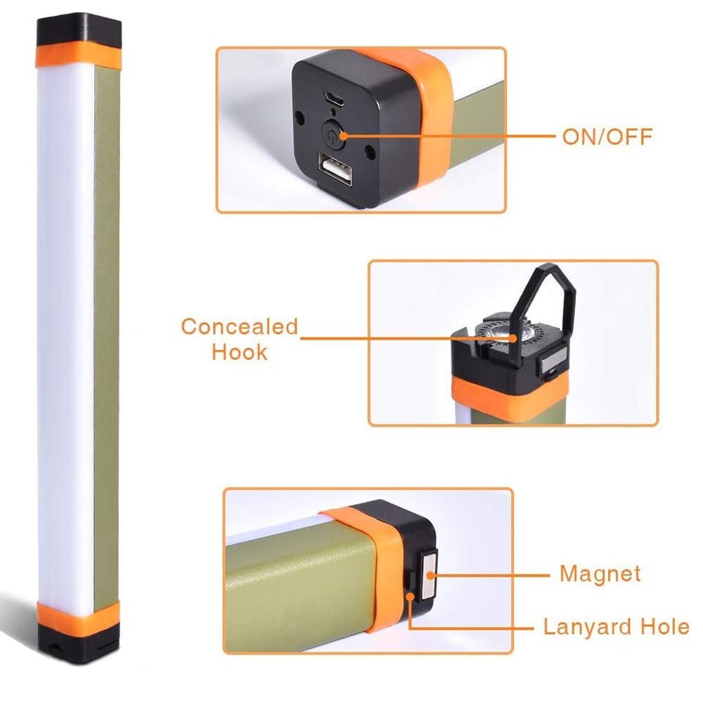 Waterproof USB Rechargeable LED Camping Light - Fits All Cars - T-Launch