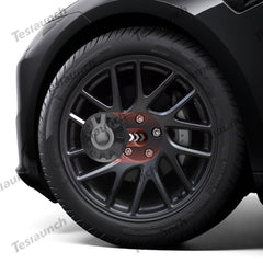 Wheel Hub Caps Center Cover for 2024+ Model 3 Highland 18 Inch Photon Wheel (4 PCS) - T-Launch