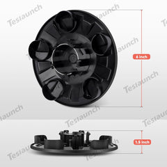 Wheel Hub Caps Center Cover for 2024+ Model 3 Highland 18 Inch Photon Wheel (4 PCS) - T-Launch