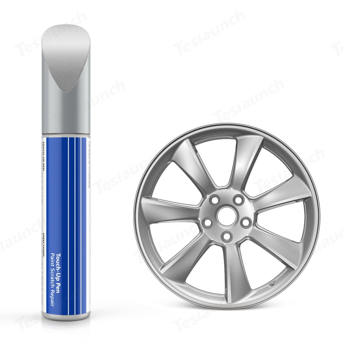 Wheel Rims Touch Up Paint For Tesla Model 3- DIY Curb Rash Repair With Color-Matched Touch Up Paint - T-Launch
