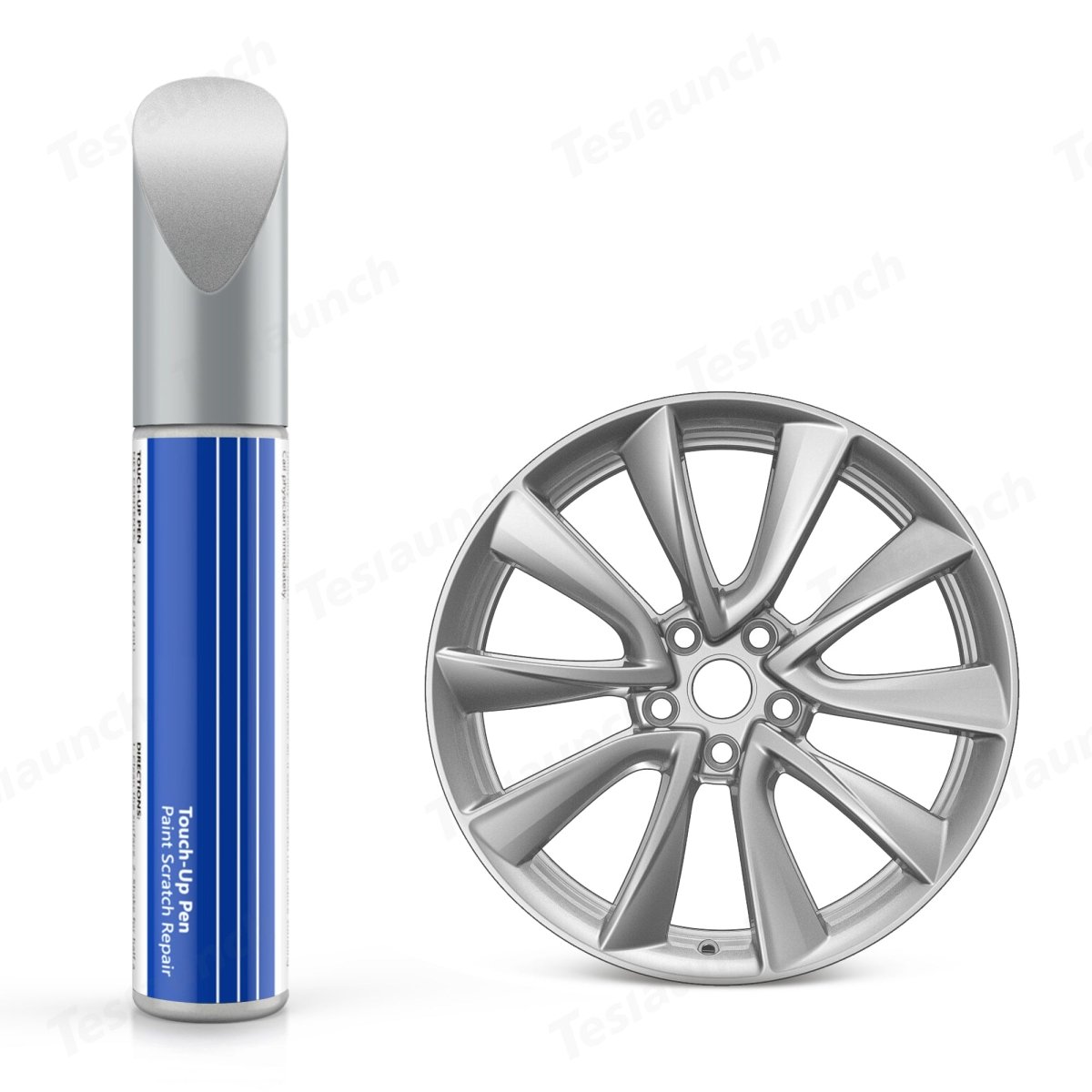 Wheel Rims Touch Up Paint For Tesla Model 3- DIY Curb Rash Repair With Color-Matched Touch Up Paint - T-Launch