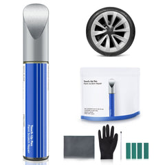 Wheel Rims Touch Up Paint Kit for Tesla Model 3/Y/S/X - DIY Curb Rash Repair with Color-matched Touch Up Paint - T-Launch