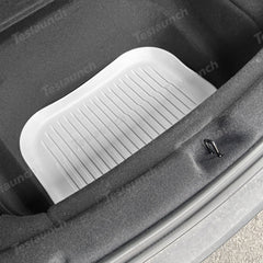 White All Weather TPE Interior Floor Mats Cargo Liners Set for Tesla Model Y Juniper 2025+ - T-Launch