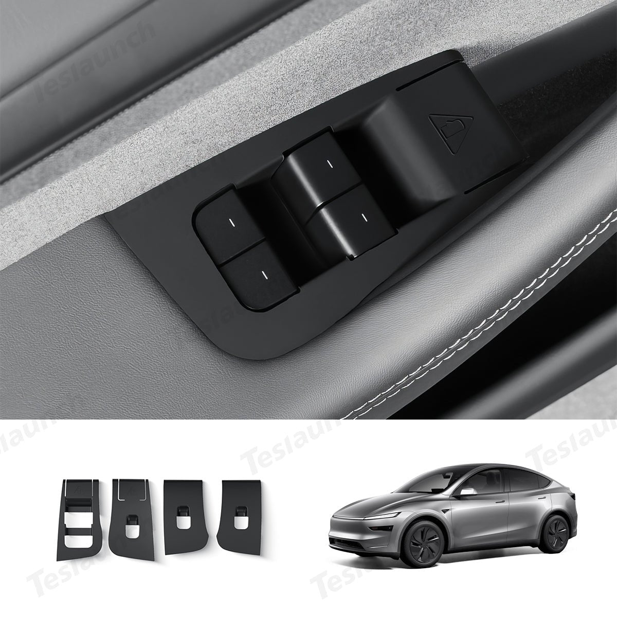 Window Lifter Panel Protective Cover for Model Y Juniper 2025+ - T-Launch