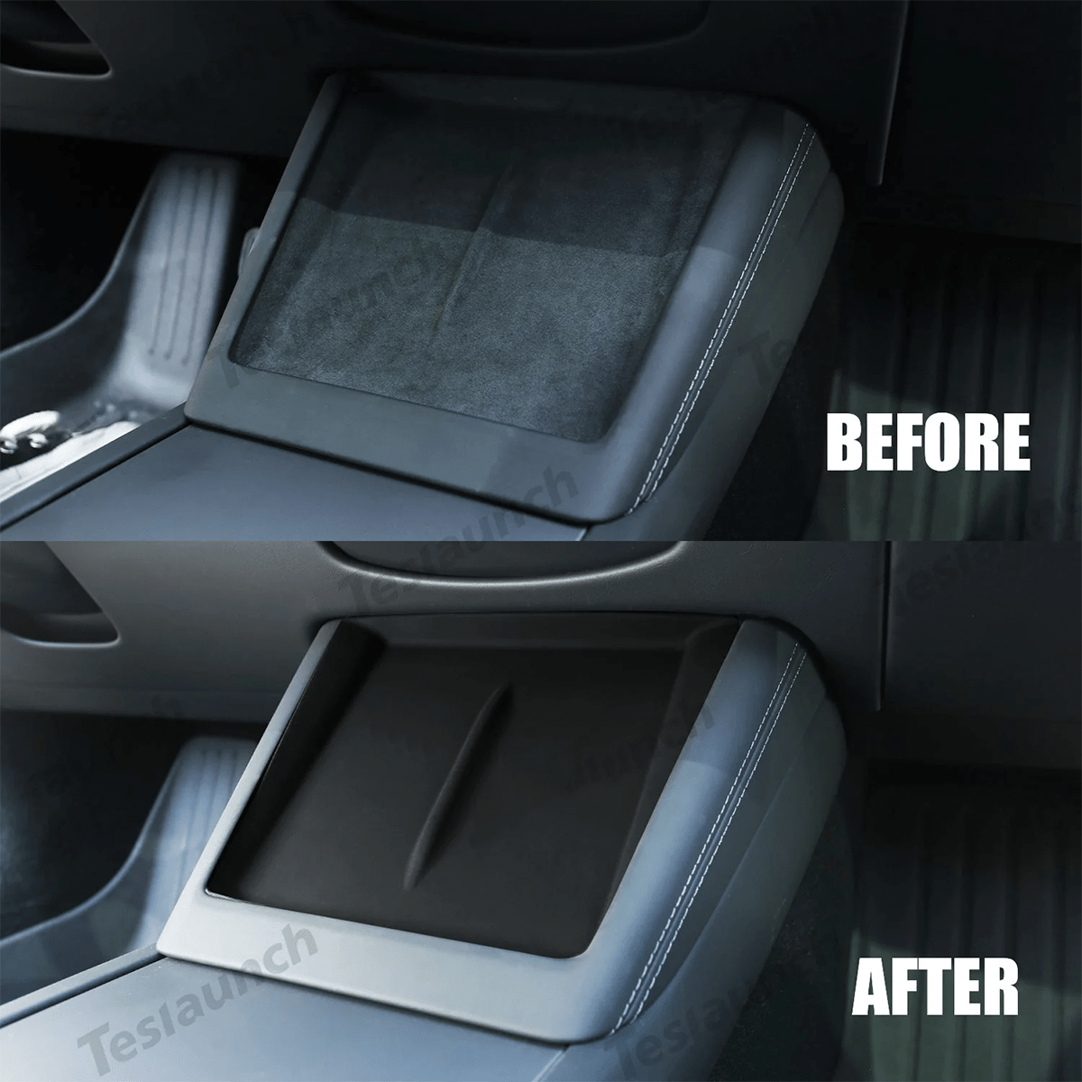 Wireless Charging Anti-Slip Protective Mat for Tesla Model Y Juniper 2025+ - T-Launch