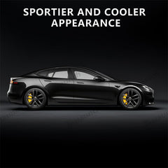 Yellow 2021-2026 Model S/X Brake Caliper Covers (4Pcs) for Tesla - T-Launch