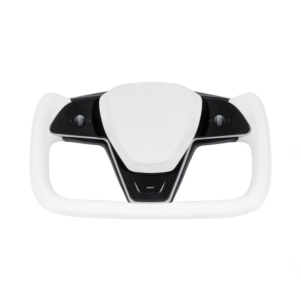 Yoke Steering Wheel for Tesla Model 3/Y (Inspired by Model X/S Yoke Style) - T-Launch