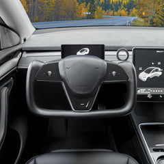Yoke Steering Wheel for Tesla Model 3/Y (Inspired by Model X/S Yoke Style) - T-Launch