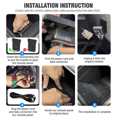 Κεντρικός Διανομέας μονάδας ανάκτησης δεδομένων USB για το 2021-2023 Tesla Model 3/Ε