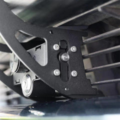 Front license plate bracket mounting kit