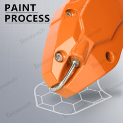 Portocaliu 2021-2024 Model S/X Capace etrier de frana (4buc) pt Tesla