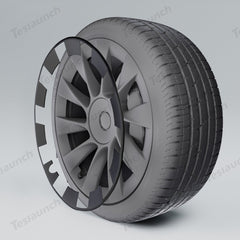 20'' Induction Wheels All-In-One Rim Protector For Tesla Model Y Replacement (1 PC) - T-Launch
