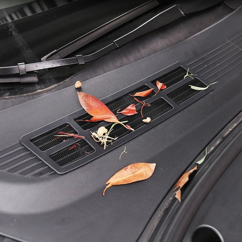 2024+ Model 3 Highland Front Standby Storage Box Cover Air Conditioner Air Inlet Protective Mesh Grill Panel for Tesla - T-Launch