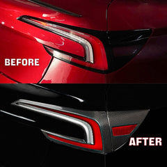 2024 Model 3 Highland Real kulfiber baglygteramme (2 stk)