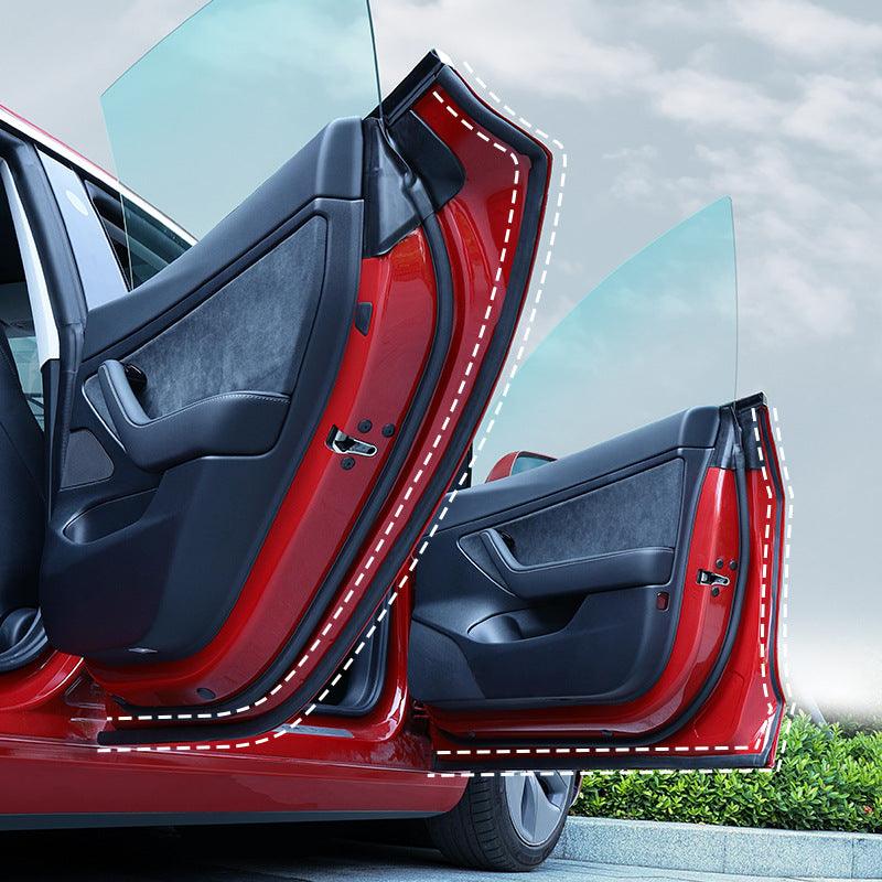 Tesla Model 3/Y Kit de joint de porte de voiture accessoires en caoutchouc  insonorisés (2018 – TESLAUNCH