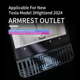 2024Model3 하이랜드 도어 스피커 보호 커버 후면 배기 공기 벤트 보호 커버