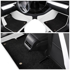 Double Layer With Blanket Floor Mat for Tesla Model S Accessories (2014-2020)
