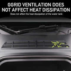 2024 Model 3 Highland Couvercle de boîte de rangement avant de secours Climatiseur Entrée d’air Panneau de grille de protection en maille pour Tesla