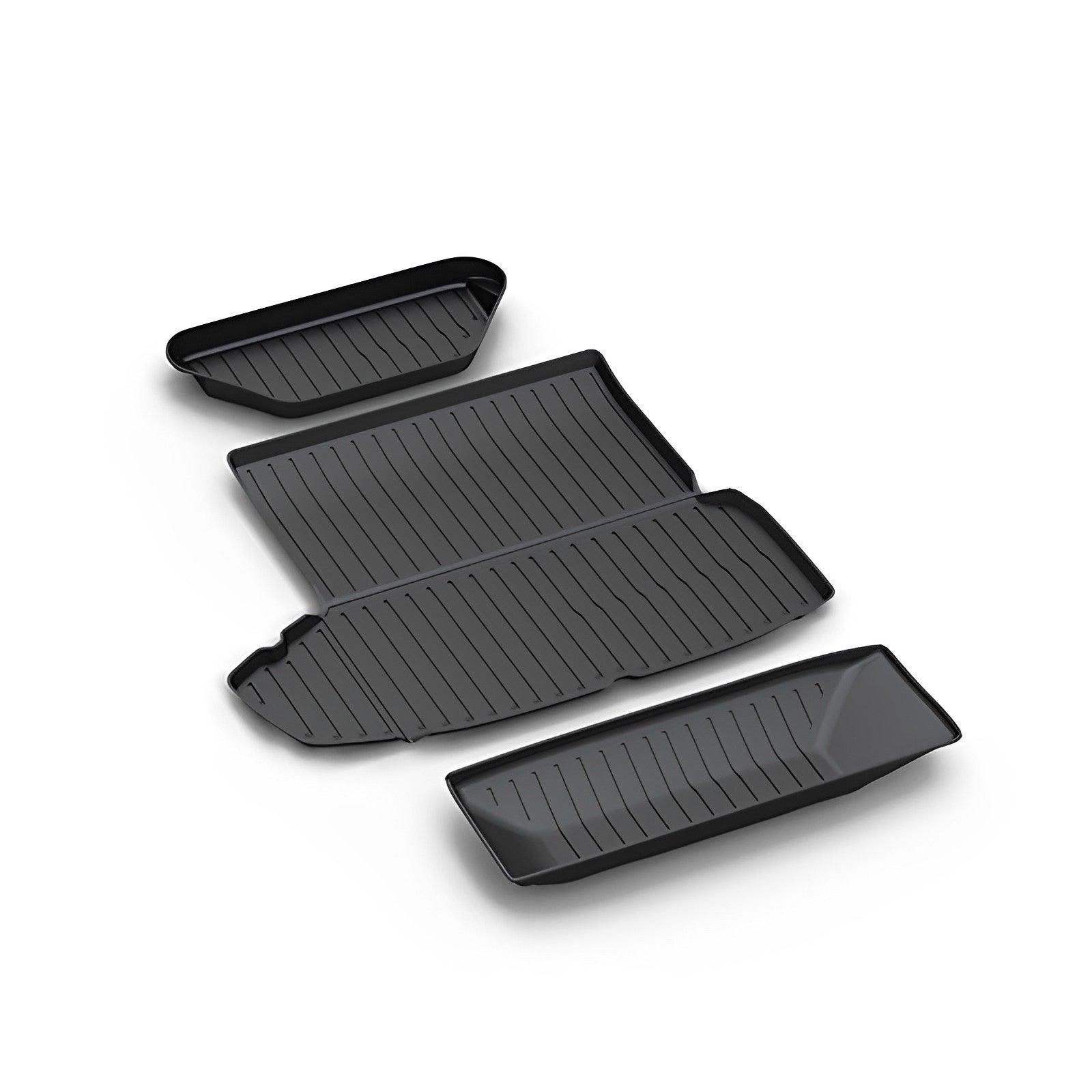 2022 2023 Model S All Weather Floor Mat / Trunk Mat / Cargo Liner For Long Range and Plaid - TESLAUNCH