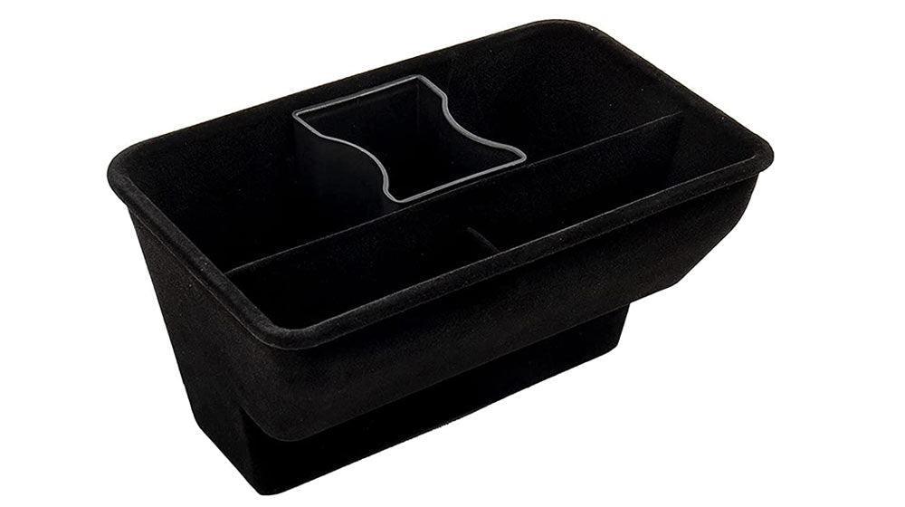 Model Y Backseat Storage Tray & Trash Can (2020-2023) - TESLAUNCH