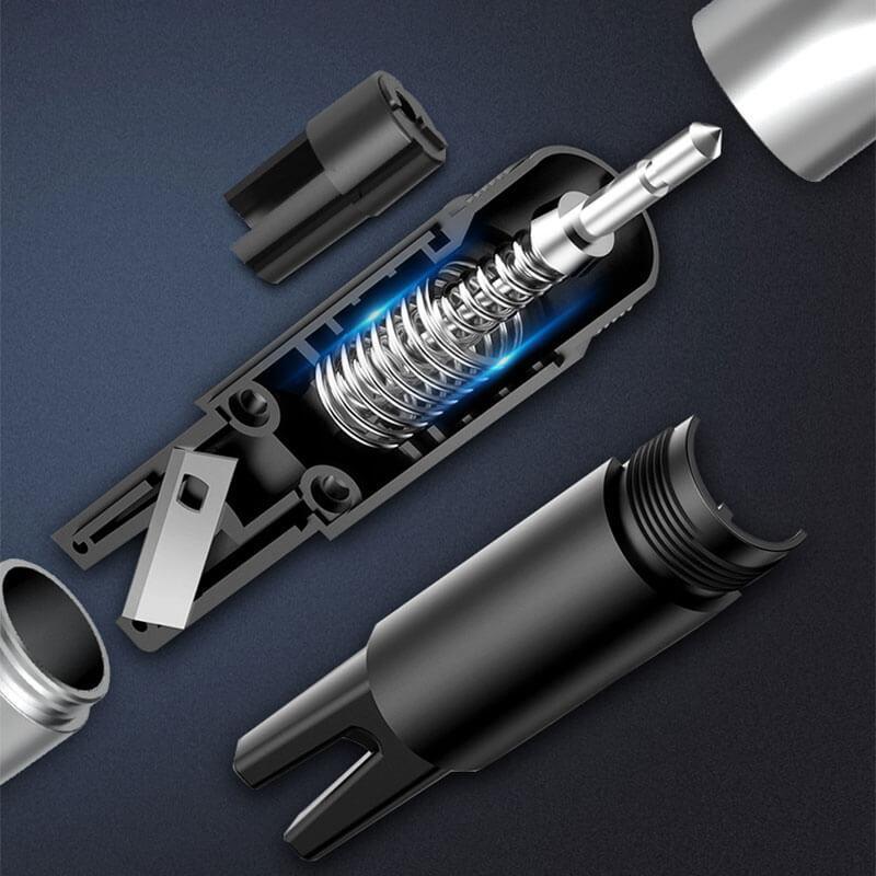 Mini Emergency Car Hammer Window Breaker for Tesla Accessories - All Models - TESLAUNCH