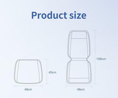 แผ่นรองเบาะรถยนต์ระบายอากาศ 12V สำหรับระบายความร้อนในรถยนต์ เบาะรองนั่งในรถยนต์