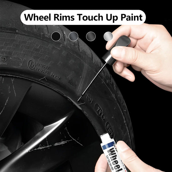 Tesla Wheel Rims Touch Up Paint & Black Rim Touch Up Paint TESLAUNCH