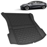 Tesla Model 3 Front Trunk Mat Frunk Cargo Liner - 3D Lamination Cutting (2017-2023) - TESLAUNCH