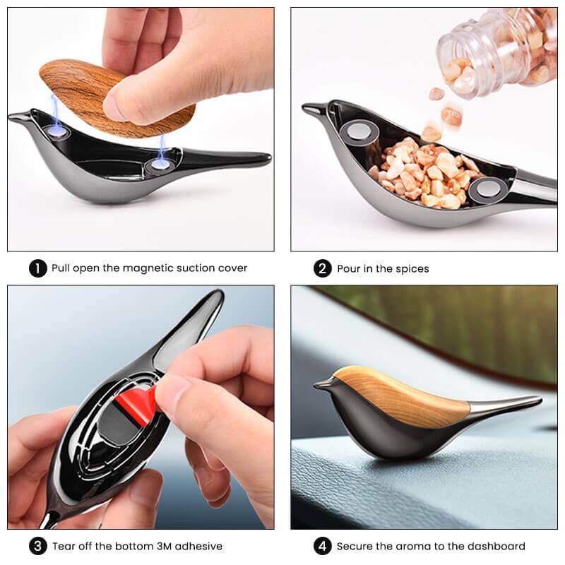 Lucky Bird Air Freshener for Tesla All Models (2012-2023) - TESLAUNCH