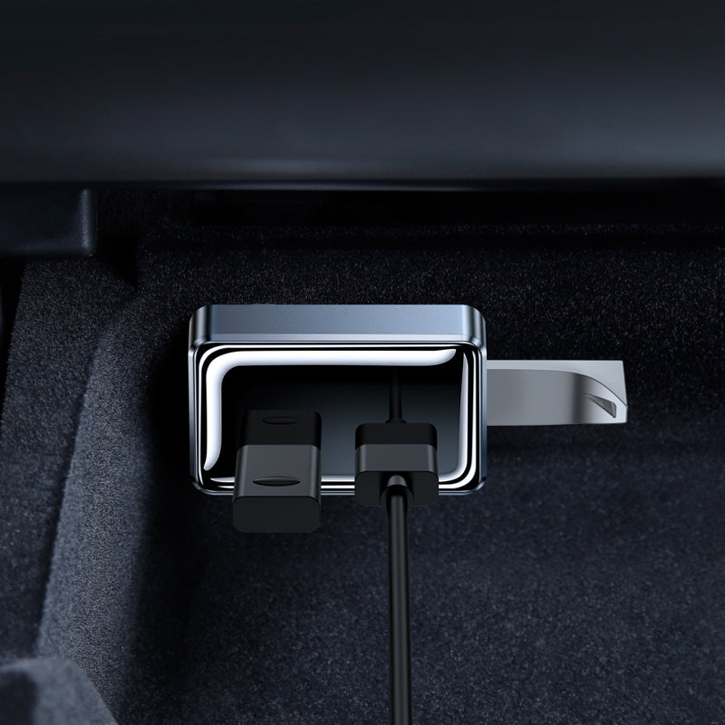 Handschuhfach-USB-Erweiterungsdock für Tesla Model 3/Y – 3-Port-USB-3.0-HUB  – TESLAUNCH