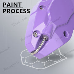 Lila 2021-2023 Model S/X Bromsokskydd (4st) för Tesla