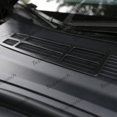 2024 Model 3 Highland Couvercle de boîte de rangement avant de secours Climatiseur Entrée d’air Panneau de grille de protection en maille pour Tesla