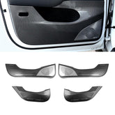 Door Protector for Tesla Model 3, Door Inner Trim Cover Overlay (Carbon Fiber Pattern ABS) (2021-2023) - TESLAUNCH