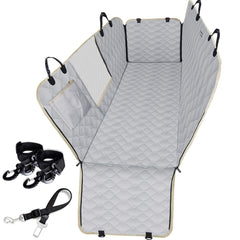 Hundesitzbezug für Haustiere 100 % wasserdicht für Tesla Model S3XY – Sichtbares Mesh-Fenster