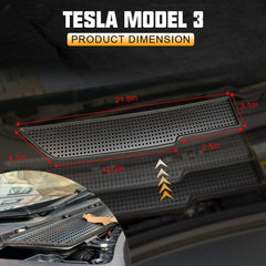 Air Vent Intake Protection Cover For Model 3 (2017-2020) - TESLAUNCH