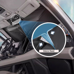 ร่มกันแดดกระจกหน้าแบบเลเซอร์รุ่นอัพเกรดใหม่ - เหมาะกับ Tesla Model 3/ปี