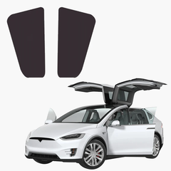 Whole Car Window & Sunroof Covercraft Dense Mesh Sunshade Kit (8 pcs) for Tesla Model X(2015-2020) Car Accesories