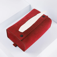 Scatola per fazzoletti Alcantara per Tesla Model 3/Y/X/S