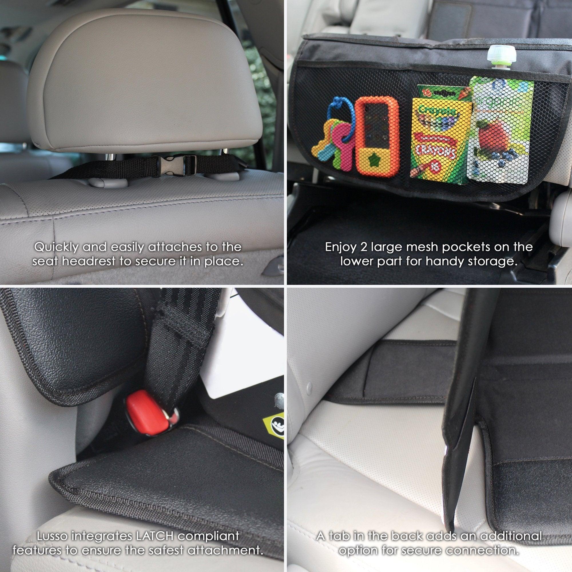 Rear Car Seat Protector For Baby Car Seat - For All Tesla S/X/3/Y Models (2012-2023) - TESLAUNCH