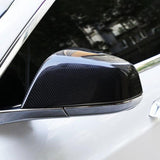 [Real Carbon Fiber] Rear View Mirror Covers For Tesla Model S (2016-2024)