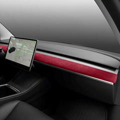 Alcantara Dashboard Cover For Tesla Model 3/Y (2017-2023) - T-Launch