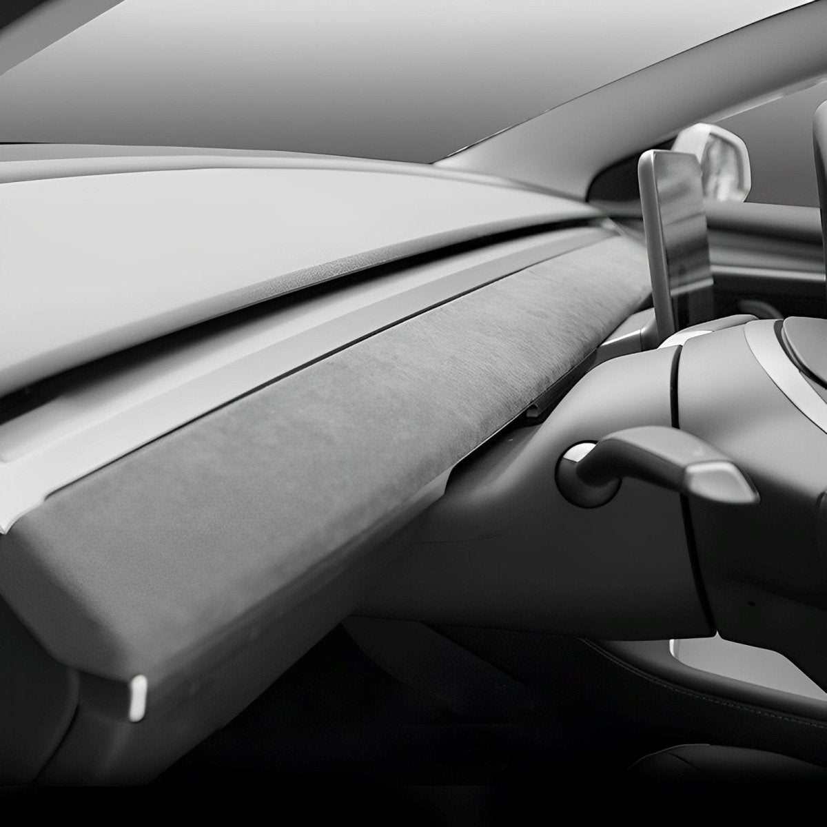 Alcantara Dashboard Cover For Tesla Model 3/Y (2017-2023) - T-Launch