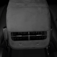 Alcantara Rear AC Vent Cover and Rear Anti-kick Cover For Tesla Model 3/Y (2017-2023) - T-Launch