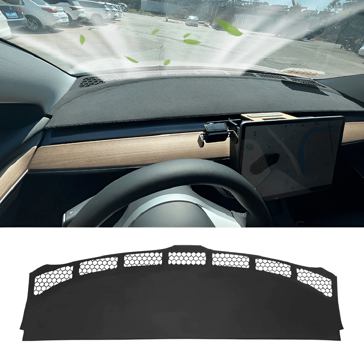 Anti-Glare Dash Mat for Tesla Model 3/Y - T-Launch