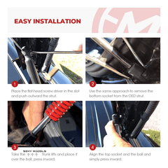 Automatic Trunk Lift For Tesla Model 3 (2017-2023)(2 Pcs) - T-Launch