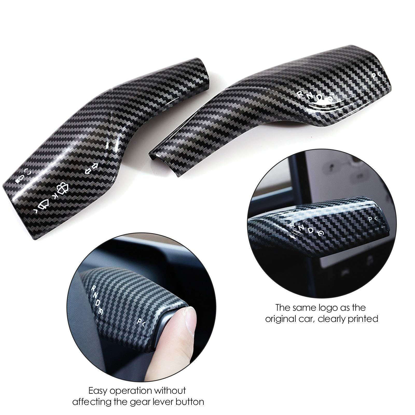 Turn Signal Stalk Covers for Model 3/Y (2017-2023) - TESLAUNCH