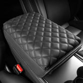 Tesla Model 3 / Y Armrest Leather Cover Soft Material Improves Comfort For Long Distances (2017-2023) - TESLAUNCH